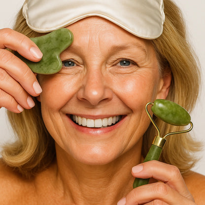 MAISON COSMETICS CRYSTAL FACIAL ROLLER